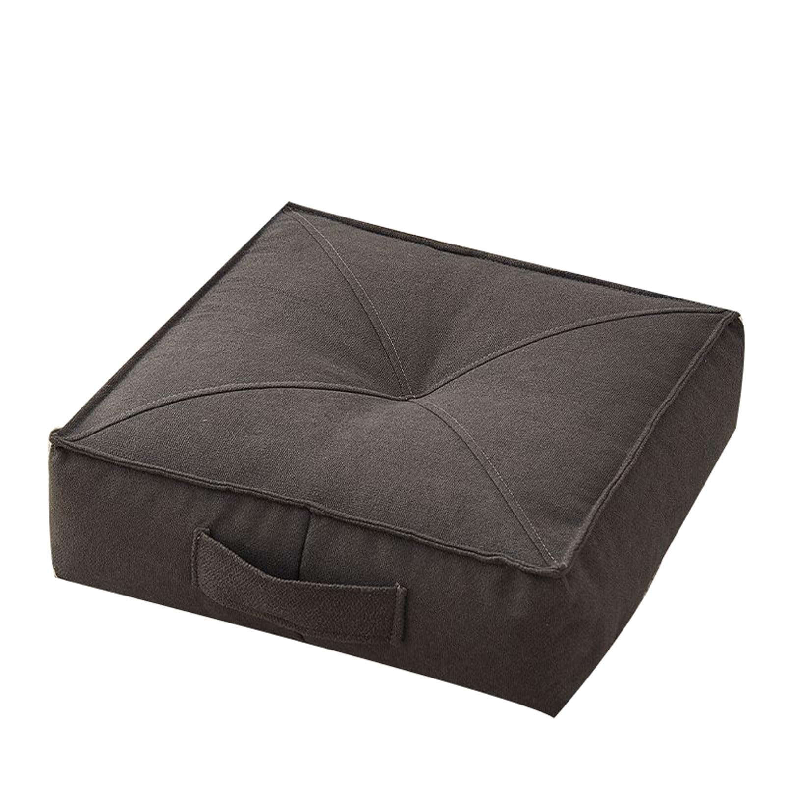 Coussin de sol 60x60x15 cm pour chaise de patio et terrasse