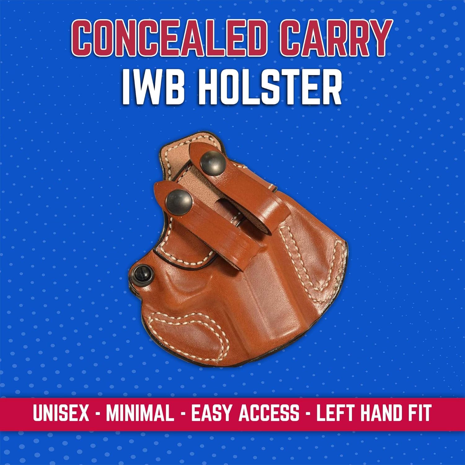 DeSantis Cozy Partner IWB Gun Holster for Concealed Carry - Fits Glock 29, Glock 30, Glock 39, Beretta 9000S, S&W CS40/45, S&W 990L, S&W M&P CPT 9/40, S&W M&P M2.0 3.6", H&K P2000 - Left Hand