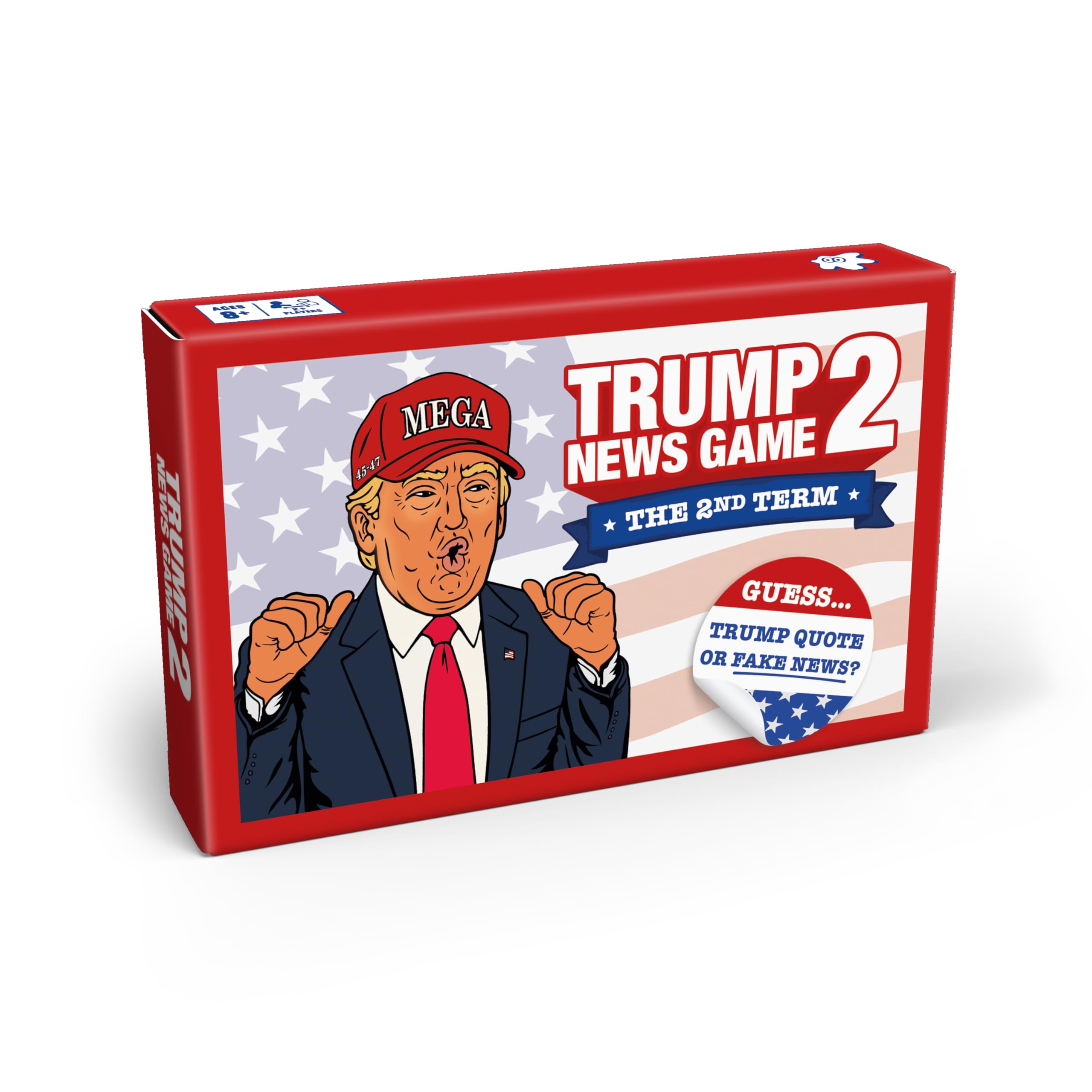 Trump News Game 2, The Fake News Party Game for Adults, 56 Real or Fake Trump Quotes
