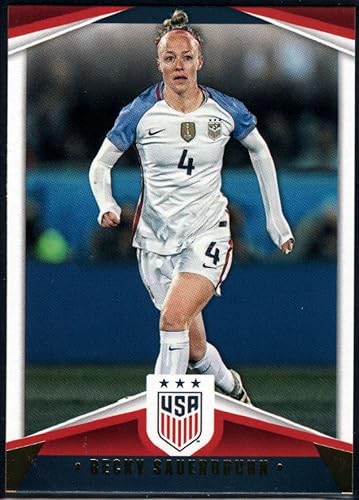 2016 Panini USA Soccer Soccer #6 Becky Sauerbrunn USA Official Team USA Trading Card