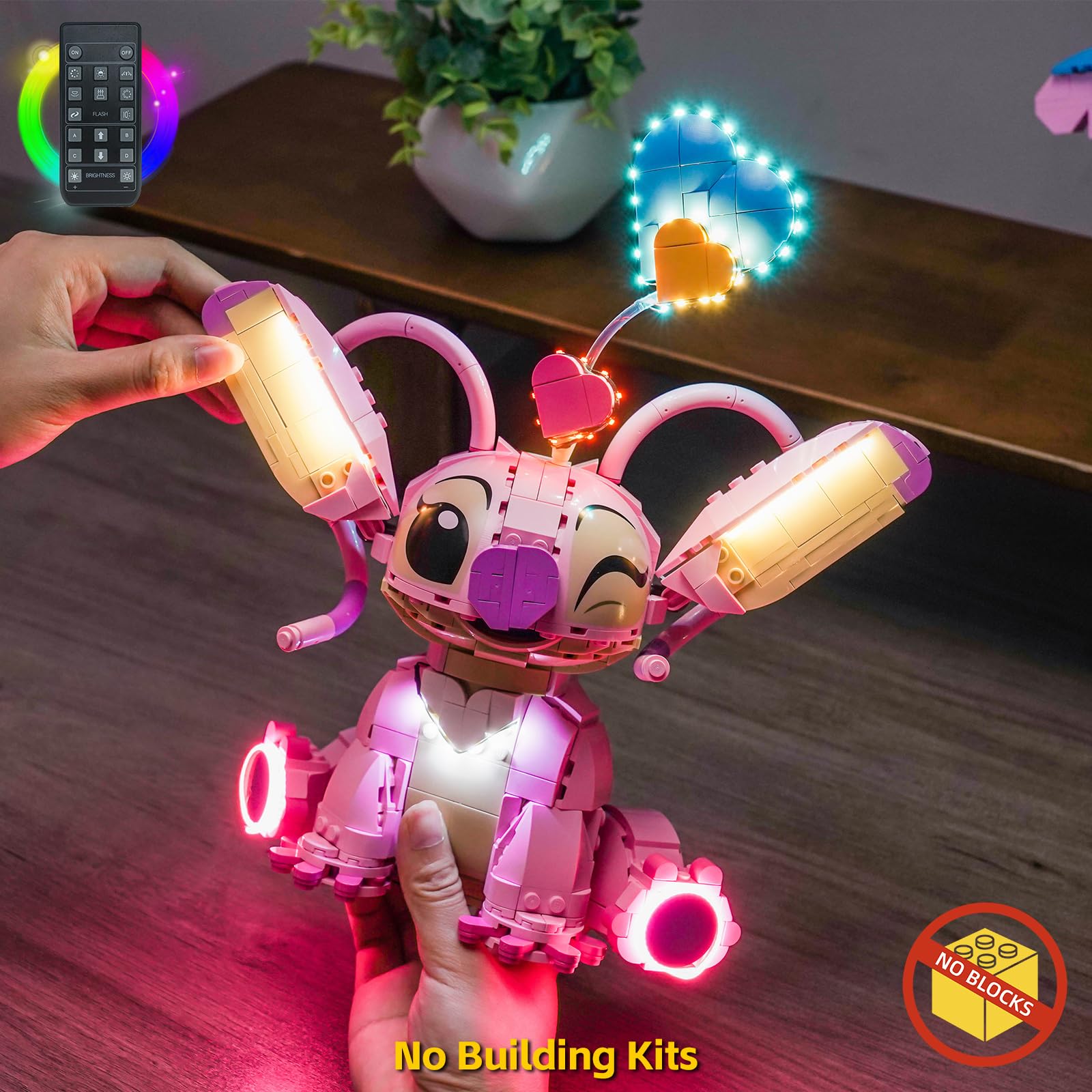 Remote Control Led Light Set Compatible with Lego 43257 Angel (No Model) - Image 2