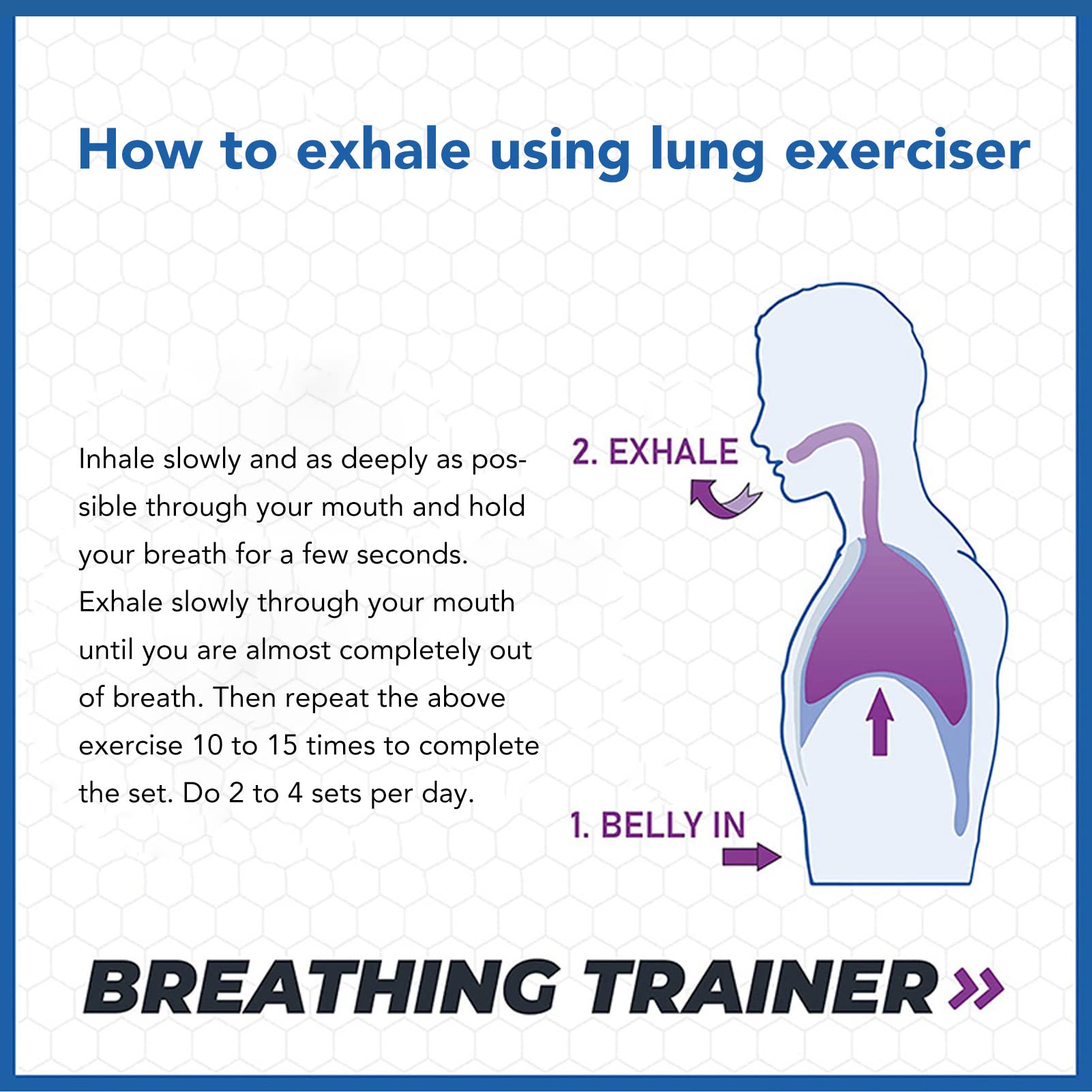 Sport d entra nement pulmonaire Entra neur respiratoire professionnel pour muscles inspiratoires et expiratoires dispositif d hypoxie contr l e pour am liorer la capacit respirato
