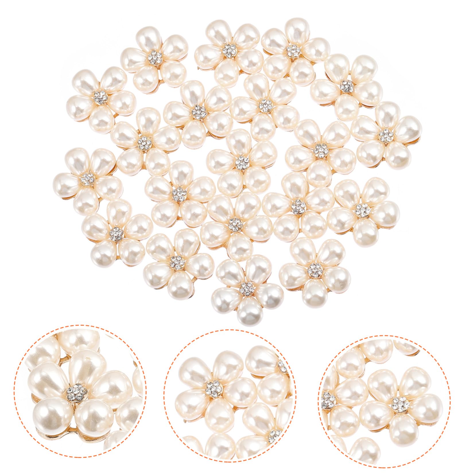 VICASKY 140 Pezzi Fermagli Eleganti con Accessori per e Decorazioni Artigianali Resistenti e Versatili per e