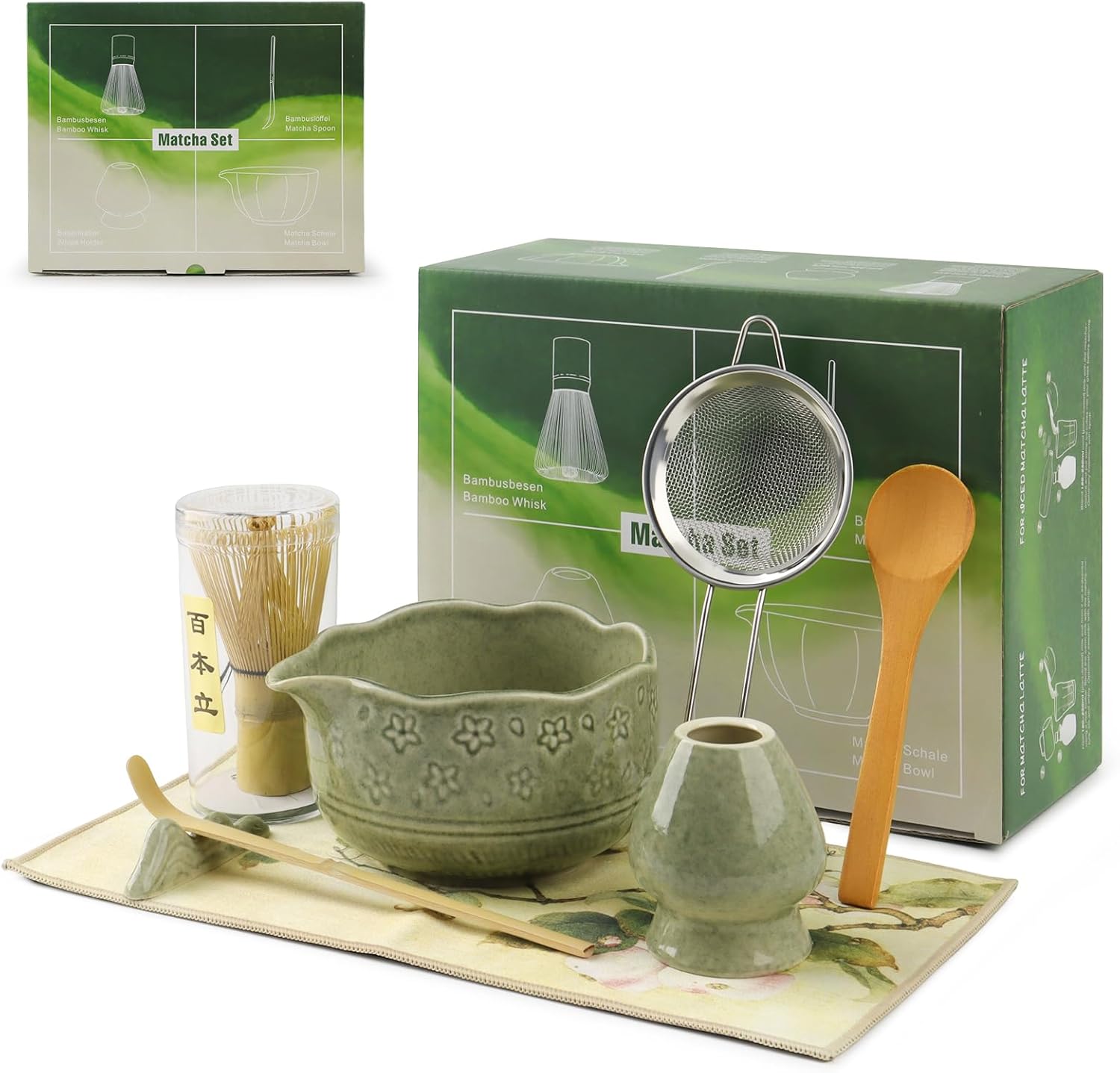 Topsky 8pcs Matcha tea set Japanese,...