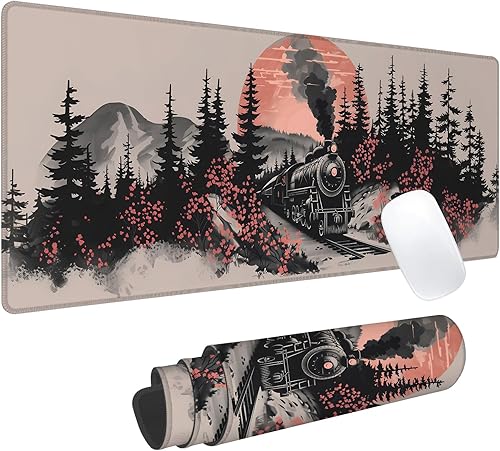 Miniatura 10 de Alfombrilla de mouse para juegos de graffiti alienígena, alfombrilla de escritorio de oficina, base de goma antideslizante, alfombrillas de mouse