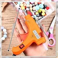 Vista 11 de Zhengmy 16 Pcs Mini Hot Glue Gun with 40 Sticks Crafts Hot Glue Guns High Temp Repairs Kit for School DIY Arts Class Projects Office Home Quick