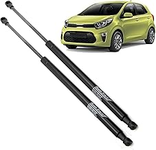 2x Gas Springs Compatible with Kia Picanto Mk3 (JA) 2017-2025 Rear Hood Piston Shock Absorber Replacement for 81770G6010 and Others