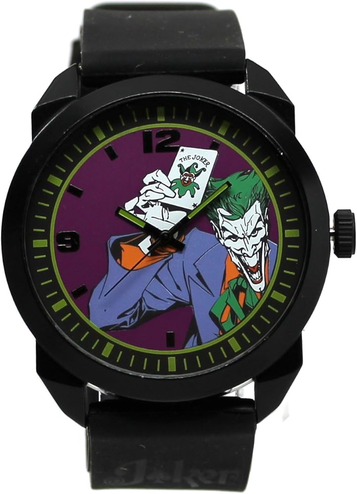 Amazon | The Joker Black Silicon Watch (jkr9021 ) | 腕時計 