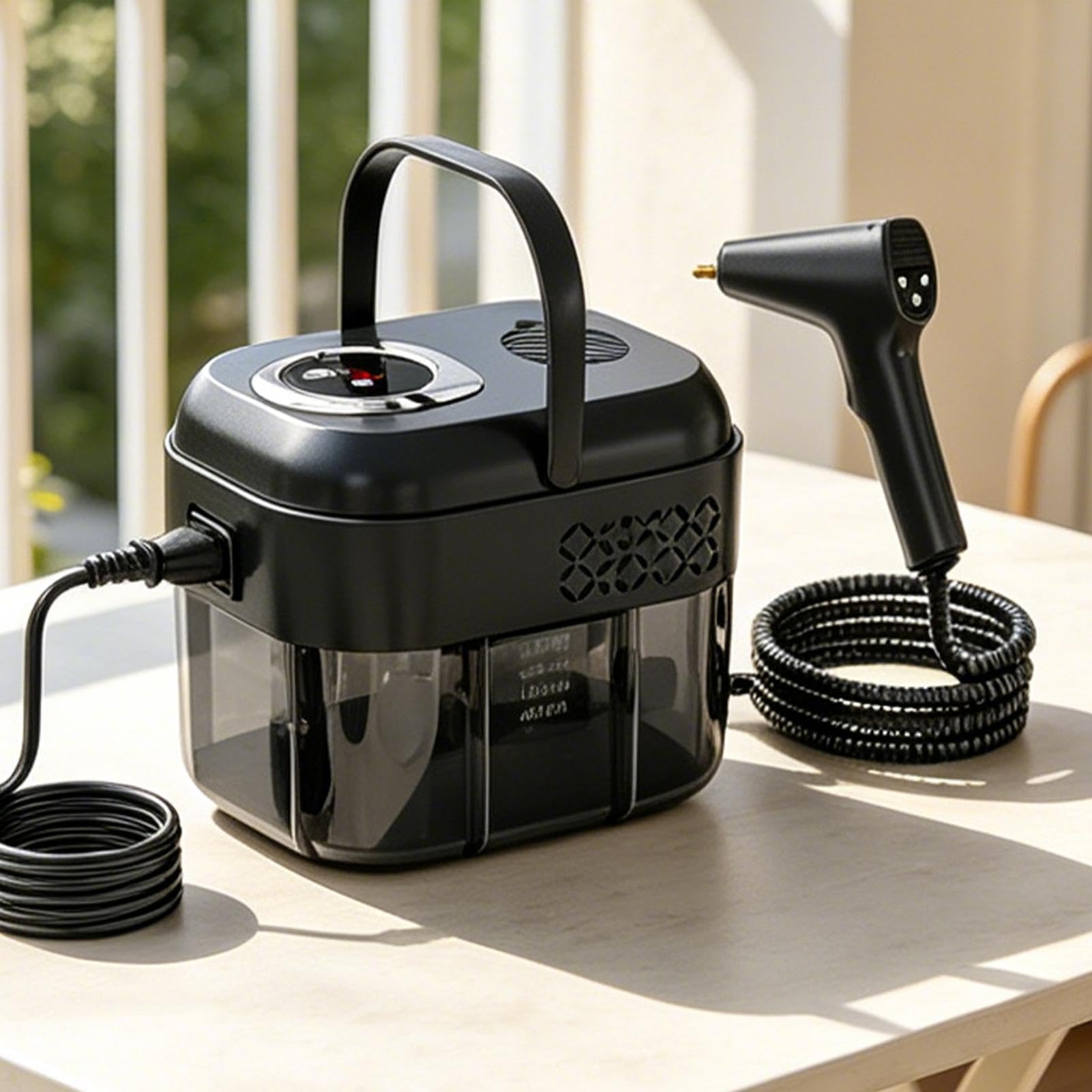 Limpiador a vapor para limpieza 6 niveles de extracción de suciedad | Limpiador a vapor para el baño Para azulejos, sillón, muebles, alfombras, suelos de madera, sofá, tapicería