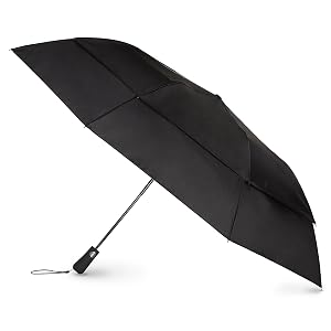 Recycled Golf Size Vented Canopy Umbrella with Auto Open Technology