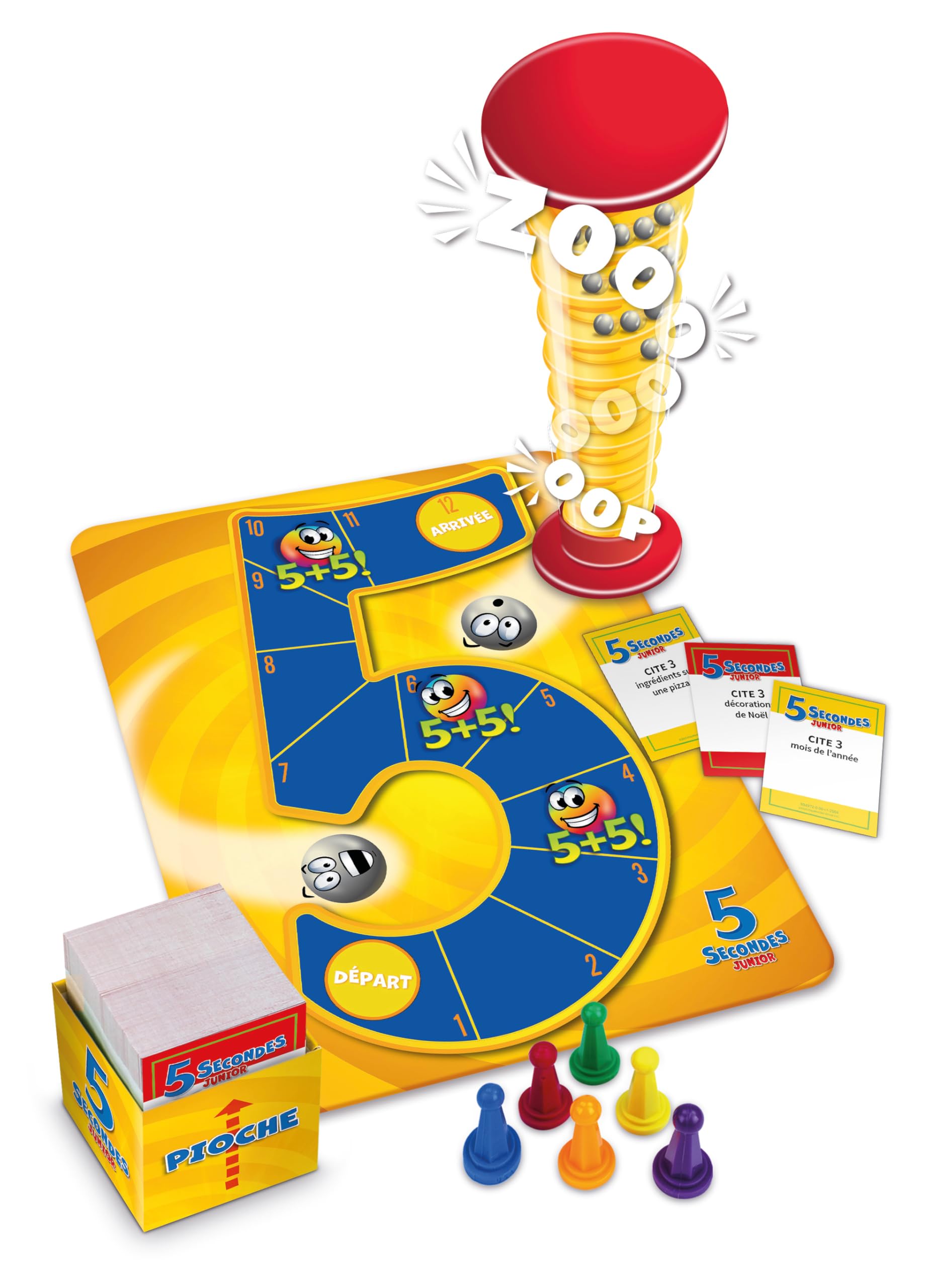 Secondes junior - Gioco divertente e veloce - GOLIATH - Dai 6 anni