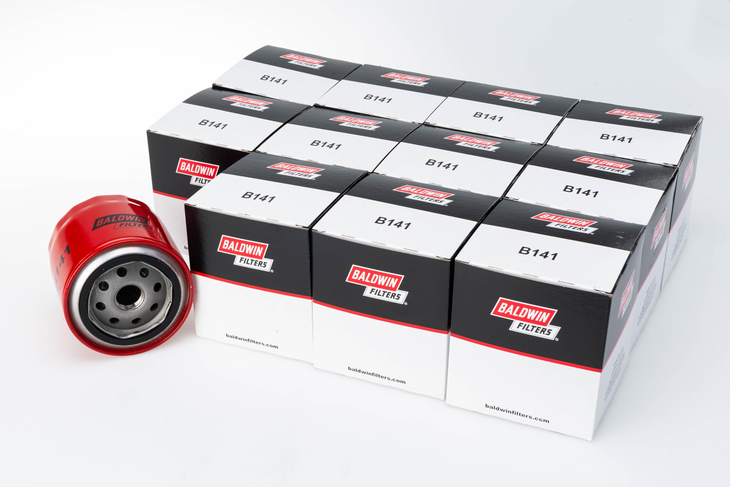 Amazon.com: Baldwin B141 Spin-on Lube Oil Filter, Full-Flow Heavy