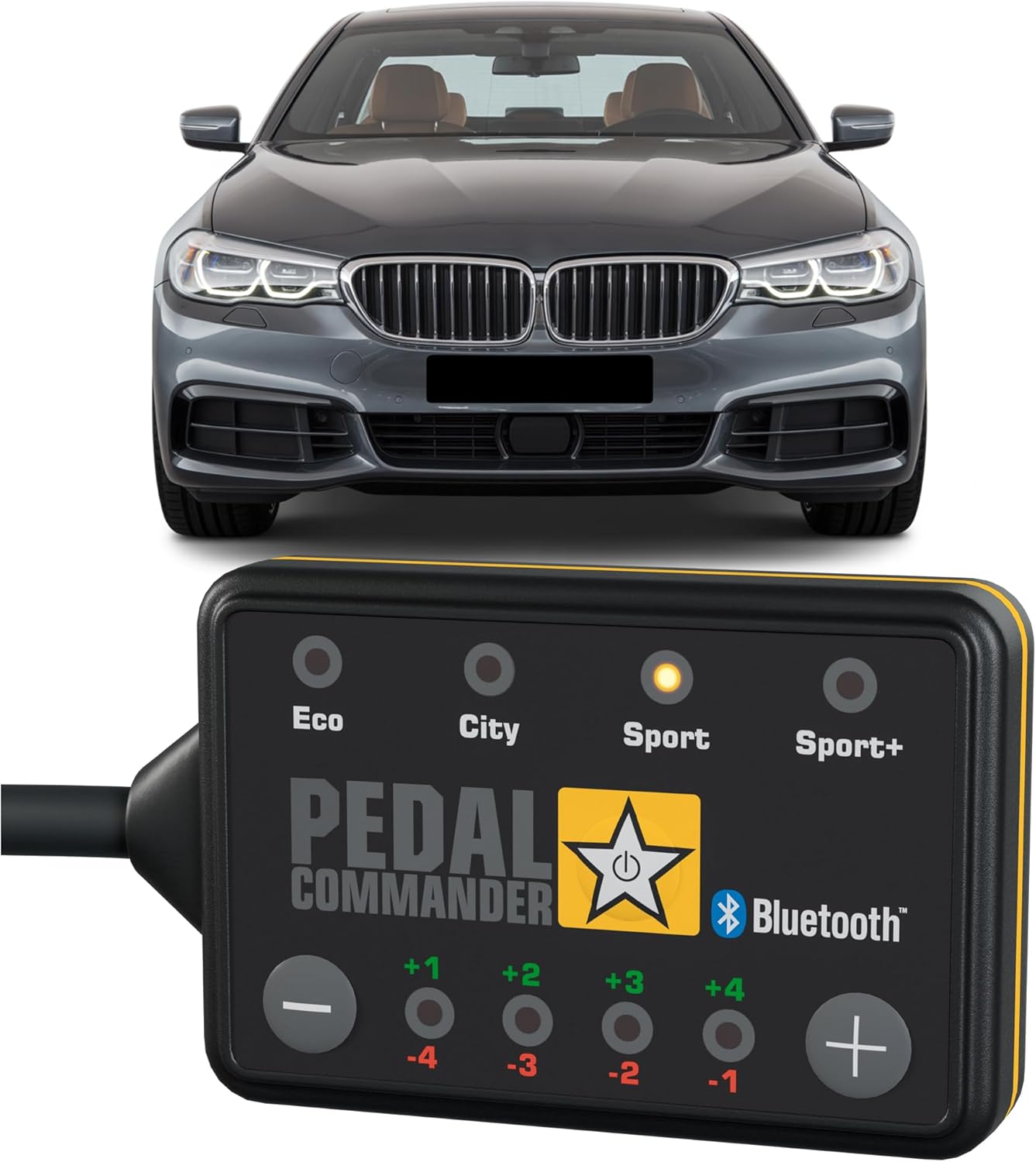 PEDAL COMMANDER for BMW 5 Series 2010-2016 Throttle Response Controller - Plug-and-Play, 4 Driving Modes, Throttle Controller Performance Parts, App Control, 5 Series Accessories
