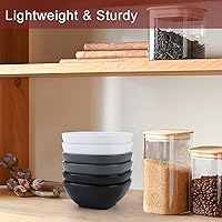 Vista 35 de Wrova Wheat Straw Bowl Sets of 8,Unbreakable Cereal Bowl 26 OZ,Microwave and Dishwasher Safe Bowls,Bowl Sets suitable for Cereal,Salad,Snack and