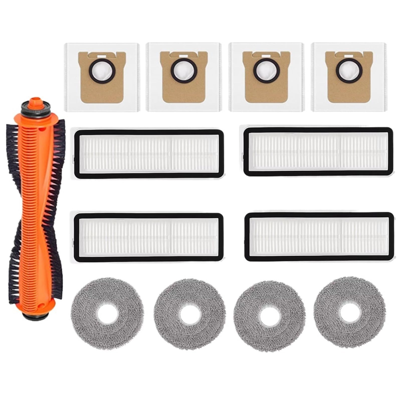 Brosse latérale Xiaomi 5 Pro OV21CN avec sacs de filtration pour aspirateur robot autonettoyant