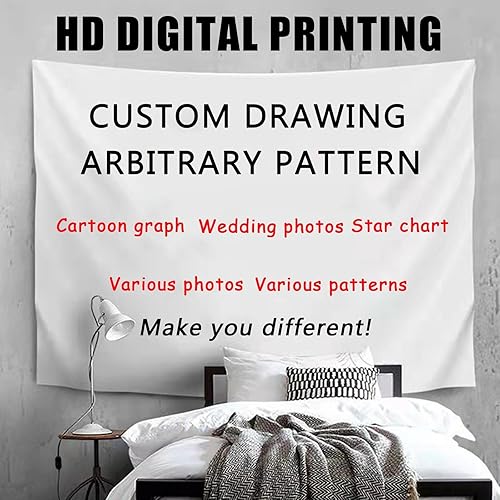 Miniatura 7 de Simsant RGTMYSI009 - Tapiz de bosque para colgar en la pared, bosque brumoso, montaña, crepúsculo, paisaje de bosque gris y verde, para dormitorio,