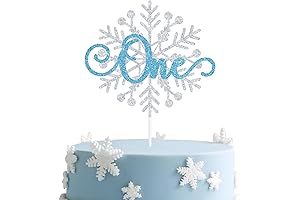 Snowflake One Cake Topper