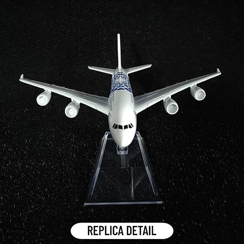 Miniatura 8 de Escala 1400 Expo 2020 DUBAIUAE Dubai A380 Modelo de aleación Modelo de aleación Plano fundido a presión Modelo de alta simulación para colección