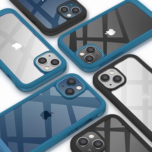 Miniatura 963 de Diaclara - Funda diseñada para iPhone 14 Pro Max, resistente, de cuerpo completo, con protector de pantalla sensible al tacto y antiarañazos + Blanco