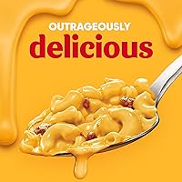 Vista 4 de Velveeta Cheesy Bowls - Comida para microondas con tocino y queso, bandeja de 9 onzas