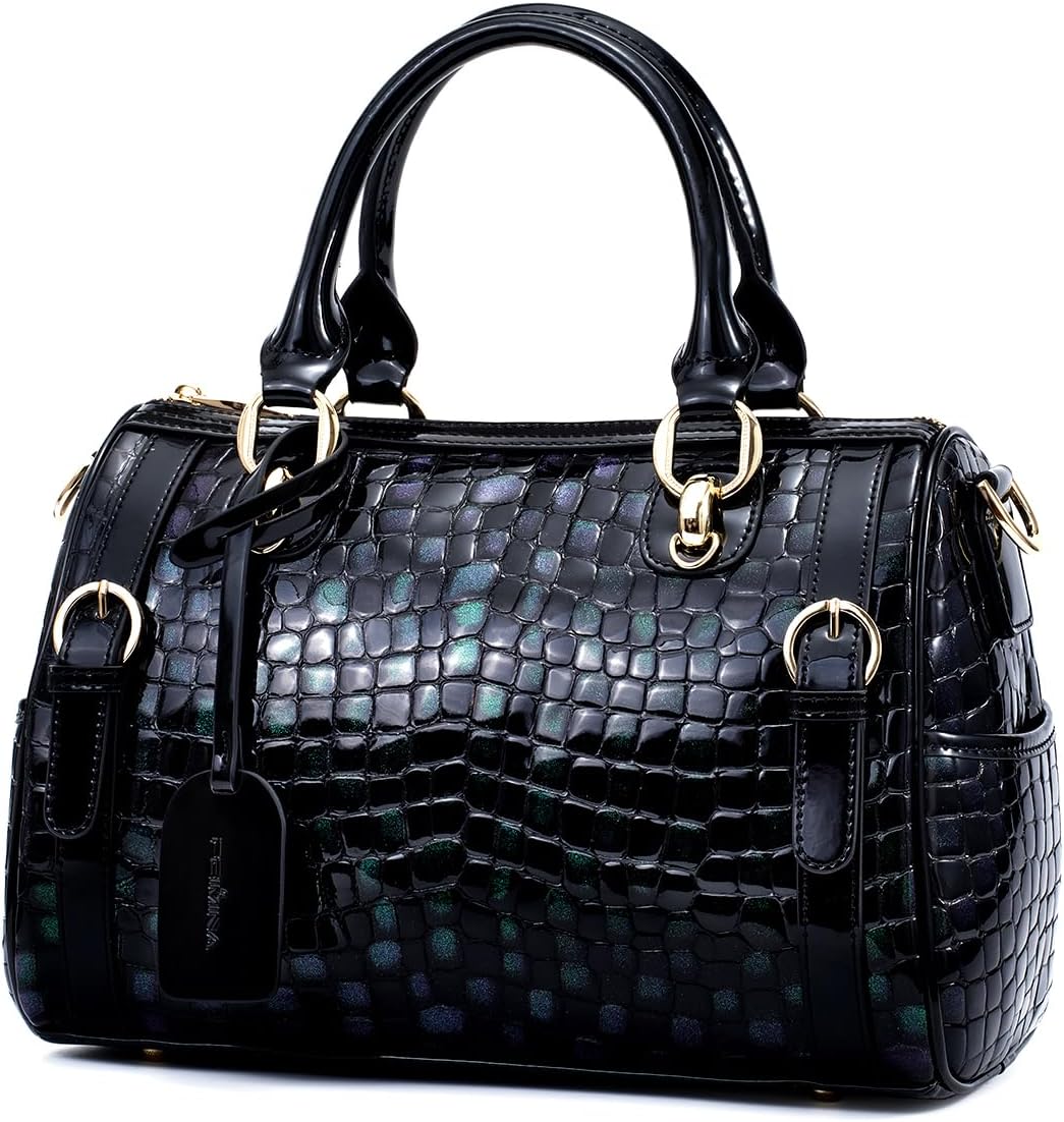 Bolsa de ombro feminina de couro genuíno de alta qualidade, bolsa elegante para mulheres, bolsa tote refinada, bolsa transversal