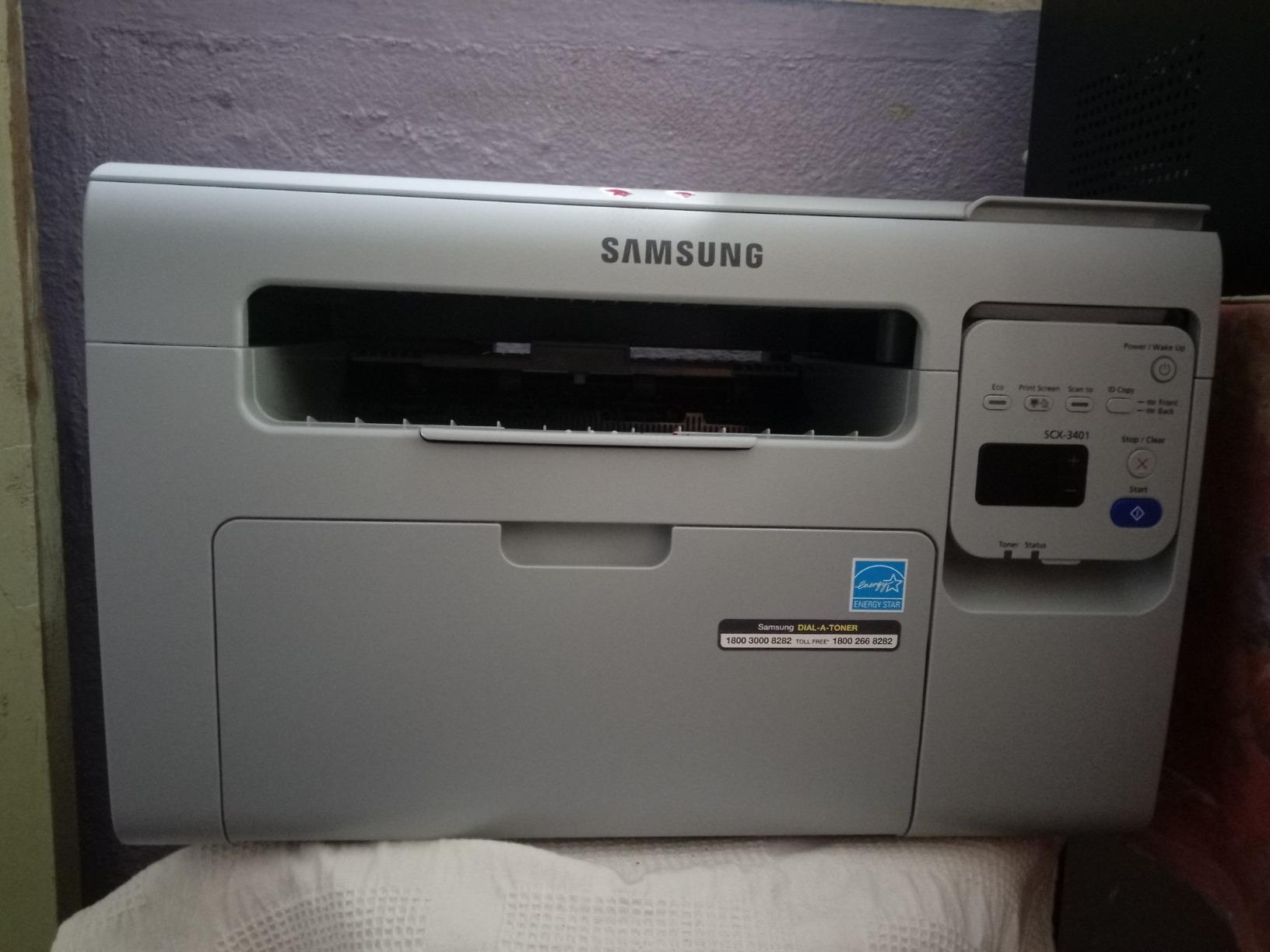Amazon.in Buy Samsung SCX3401 MultiFunction Monochrome Laser Printer