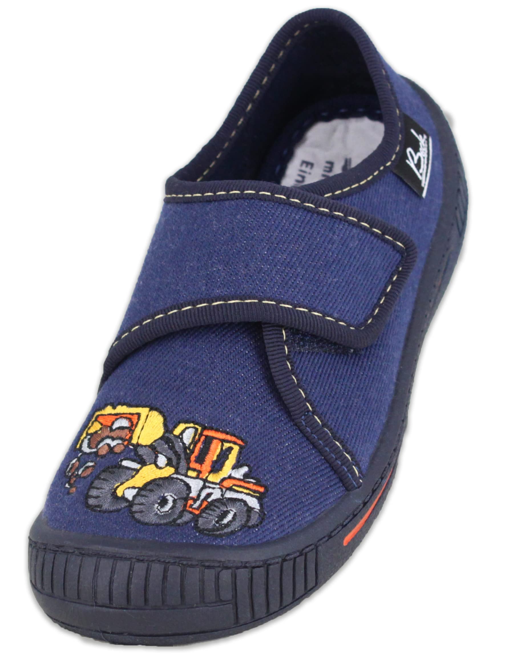 Beck Jungen Bagger Niedrige Hausschuhe