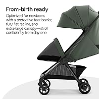 Vista 8 de Cochecito de Viaje Mompush Nexis Carbon, Ultraligero 11.5 libras, Compacto y Aprobado para Equipaje de Mano, Plegado Automático en Un Segundo