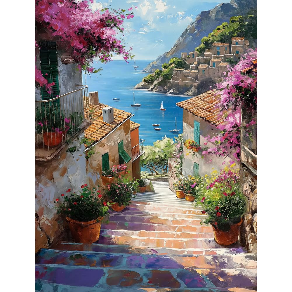 Amazon.com: Natuyalo Paint by Numbers Kit for Adults Beginners and