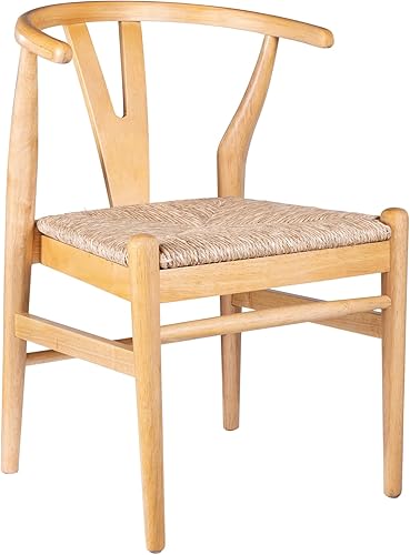 Miniatura 3 de Boraam Sillas de comedor Wishbone - Juego de 2 - Acabado natural