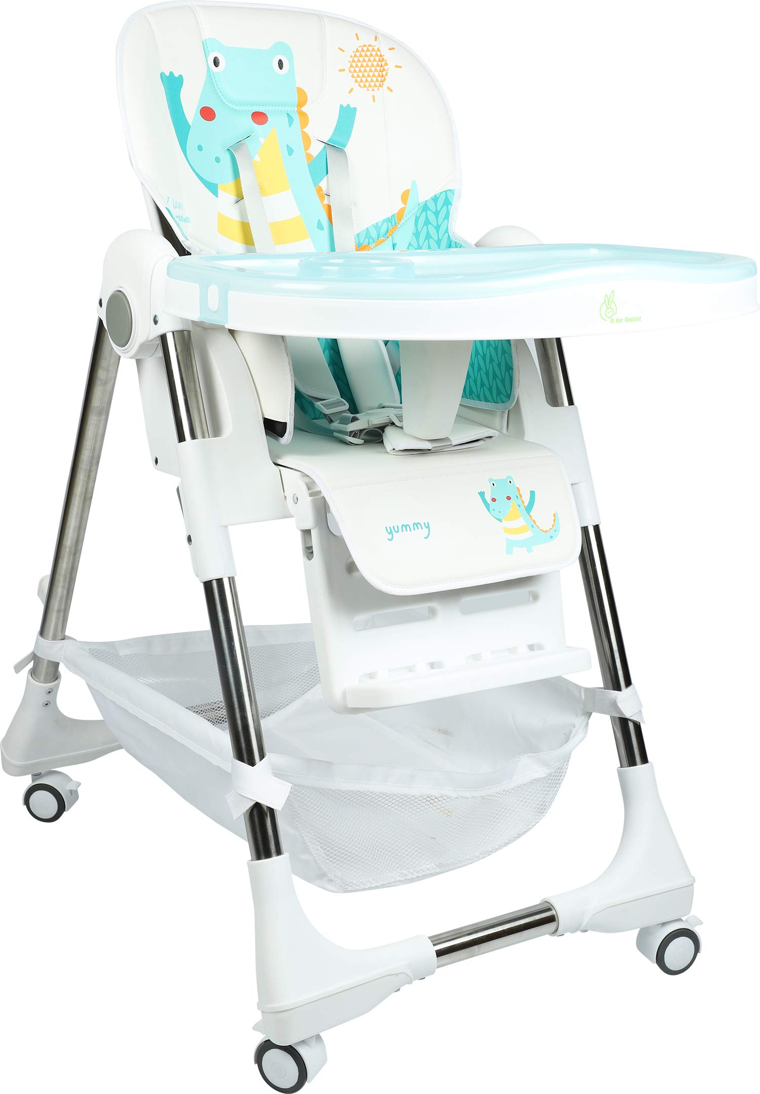 r for rabbit marshmallow high chair