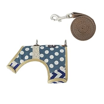 Yizhi Miaow Kitty Harness And Leash For Walking Escape Proof, Adjustable Kitty W