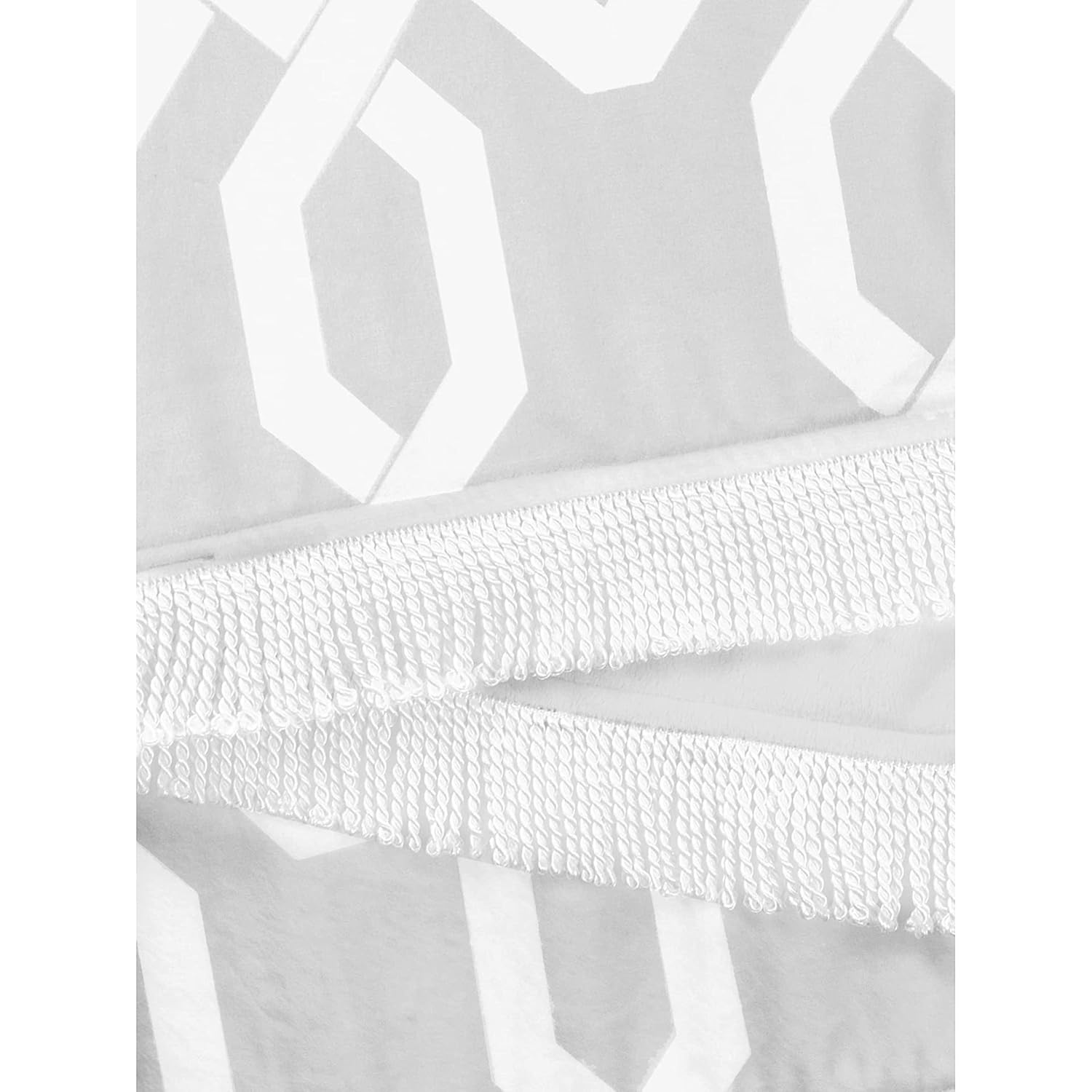 Little Giraffe Bliss Windowpane Blanket 30" x 40", Silver