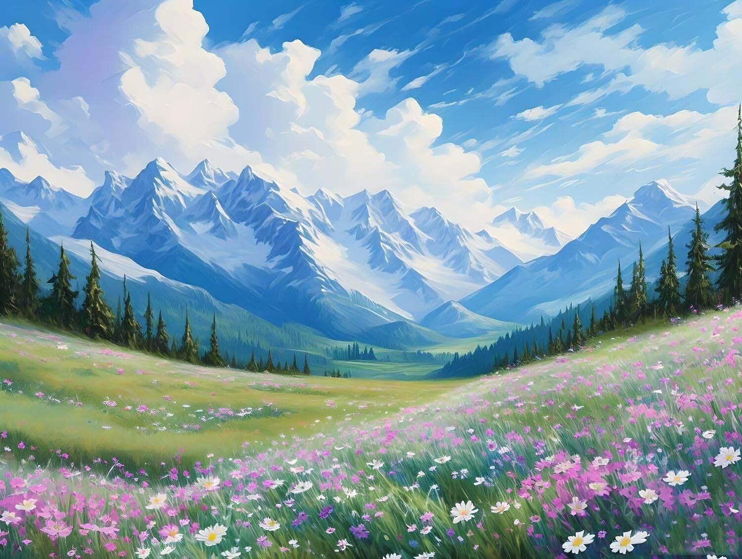 Zestawy do malowania po numerach, obraz olejny z 3 pędzlami i zestawem do malowania akrylowego, 61 x 81 cm, dla dzieci i dorosłych, początkujących, DIY, prezent artystyczny, zestaw do dekoracji wnętrz