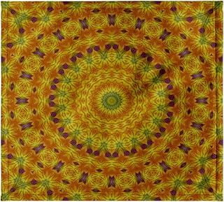 3dRose Intricate Circle Ripple Pattern Mandal...