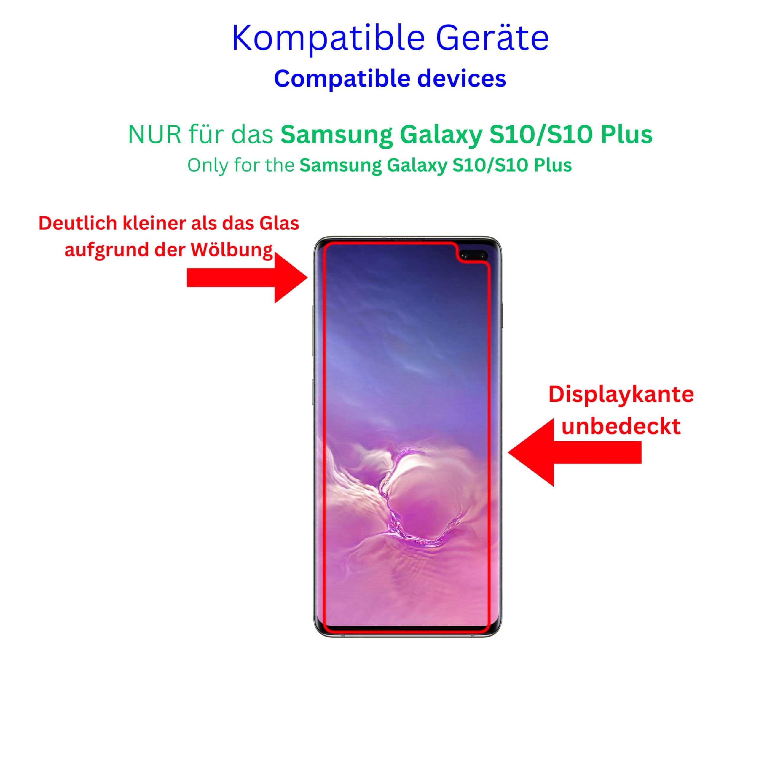 Dipos I 6X Pellicola Protettiva Compatibile Con Samsung Galaxy