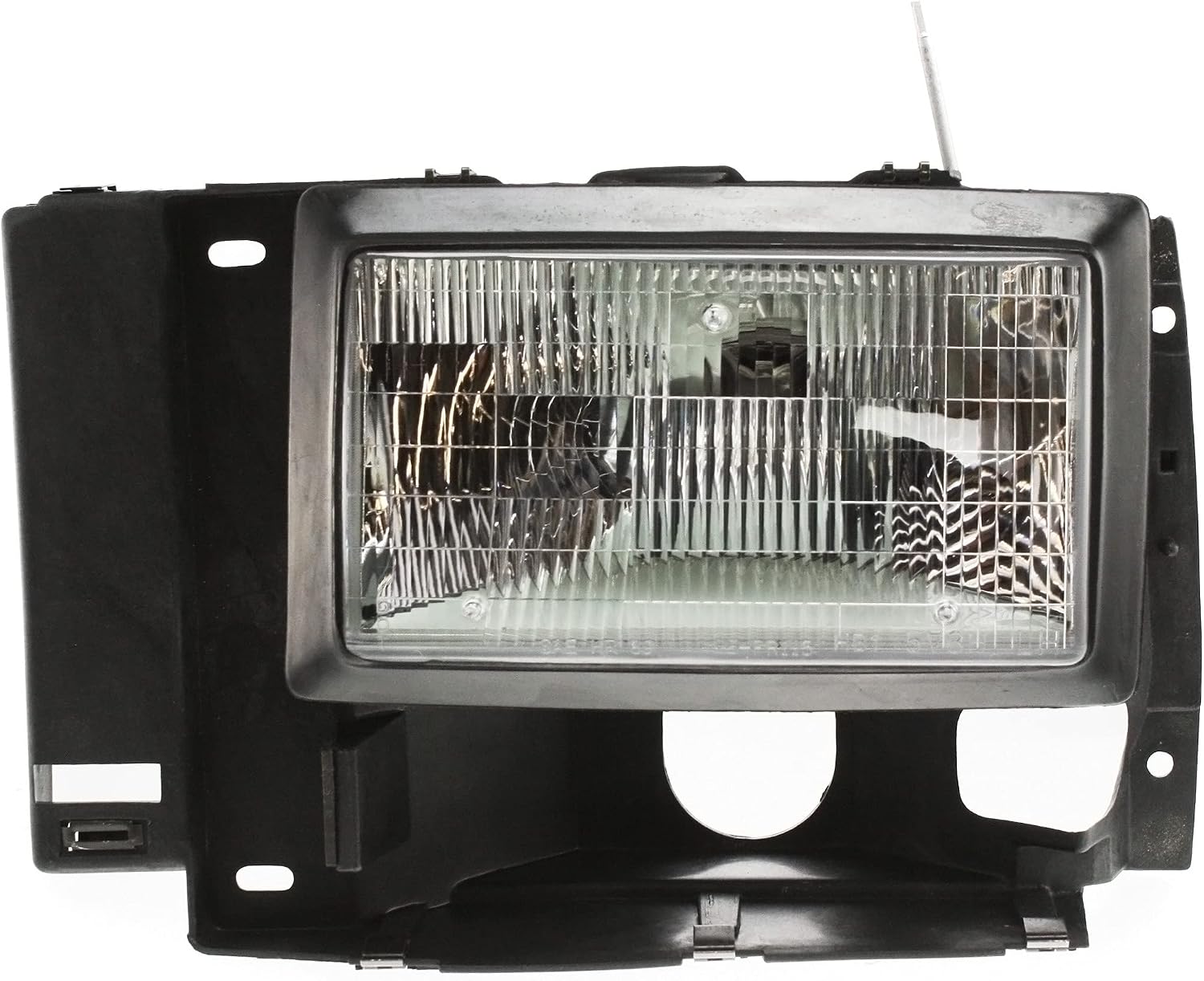 Garage-Pro Headlights Assembly For Ford Ranger 1989-1992, Halogen With Bulbs, Custom, GT, S, S Plus, Sport, STX & XLT, Replaces #F1TZ13008D, F1TZ13008C