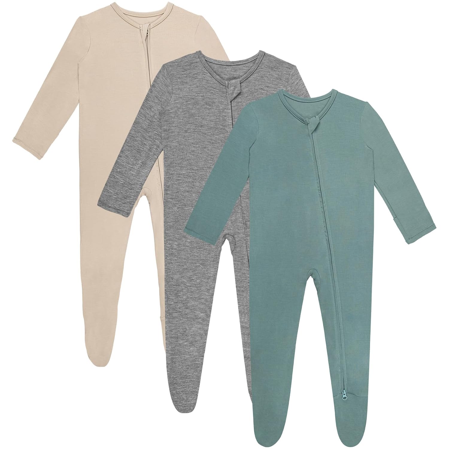 Gaiibbt 3 Pcs Baby Long Sleepers Pajamas One Piece Footies Rompers - Review, Price and Buying Guide
