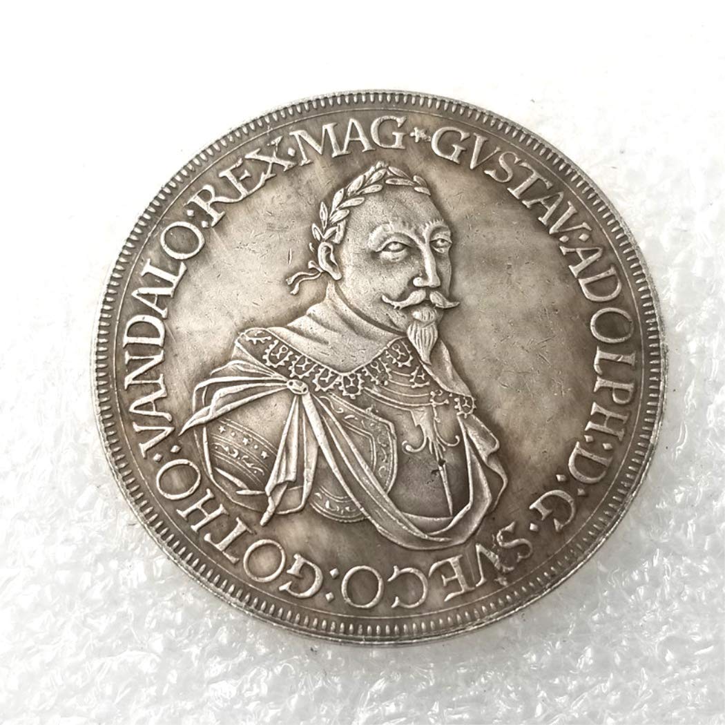 Historische Spanien-Münze Handgeschnitzt – 925er Silber Plattiert, Sammlerstück, Inkl. Geschenktasche