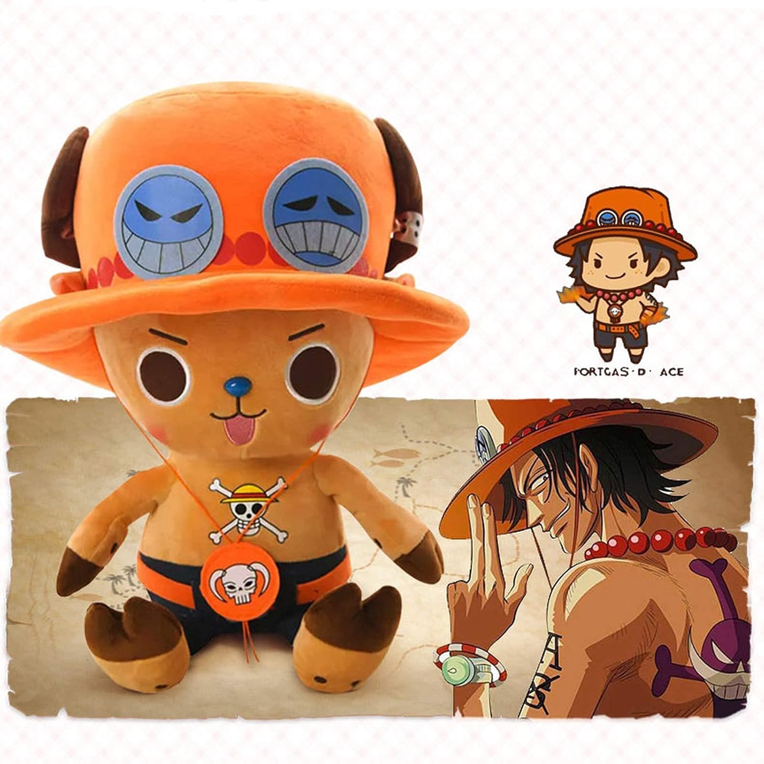 Amazon Co Jp ワンピースチョッパーcosエース ルフィ ロー サンジ バギー Pinky Sabo 30cmアニメぬいぐるみ人形新しい子供のためのかわいいおもちゃ ぬいぐるみ Tnsygsb Color Sky Blue おもちゃ