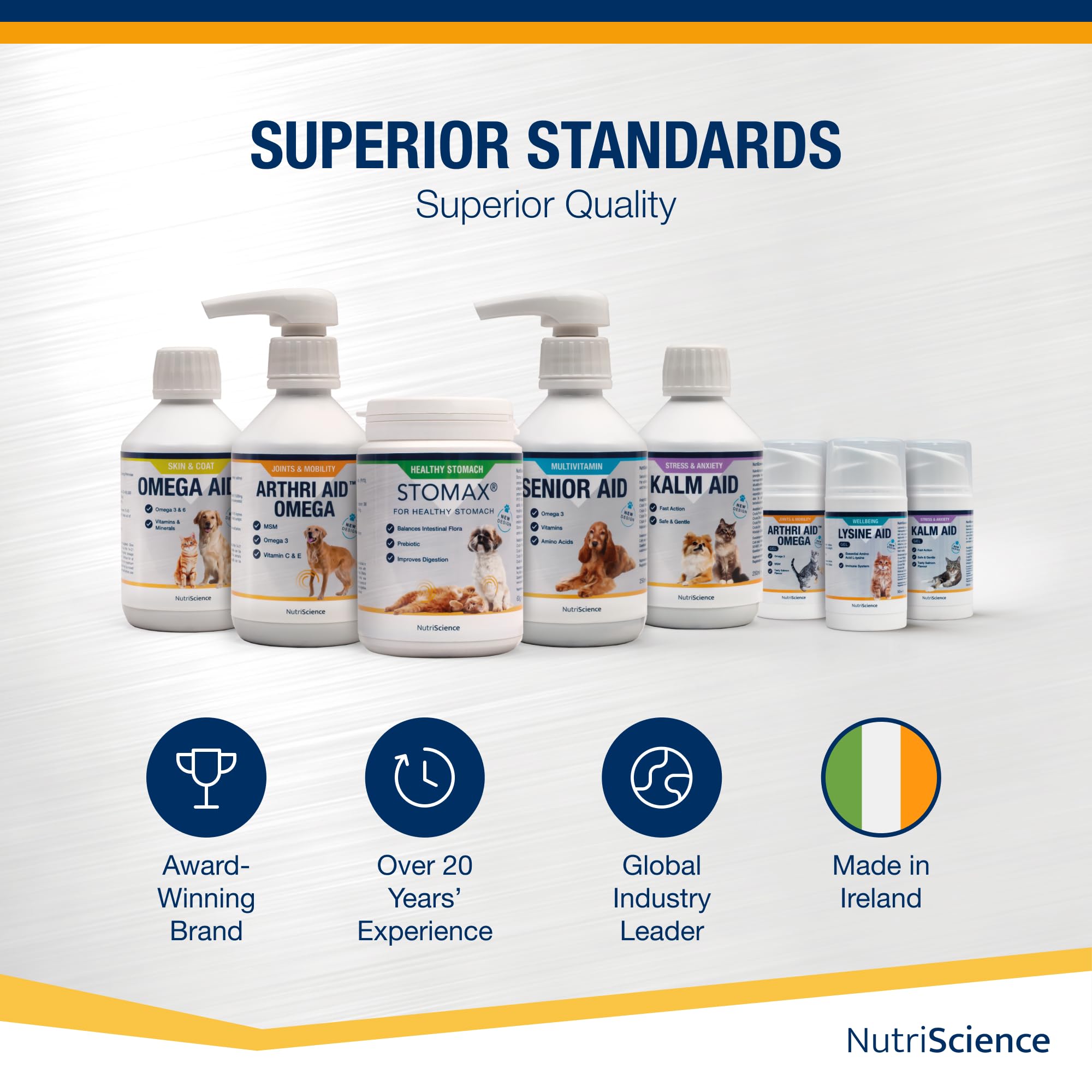 NutriScience ArthriAid Omega Cat Gel – Saveur saumon, complément pour articulations des chats (50 ml) – Avec glucosamine, chondroïtine, MSM et oméga 3 – Soutient la santé et la mobilité articulaires
