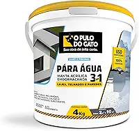Manta Acrílica Emborrachada - Para Água 4kg (Cinza)