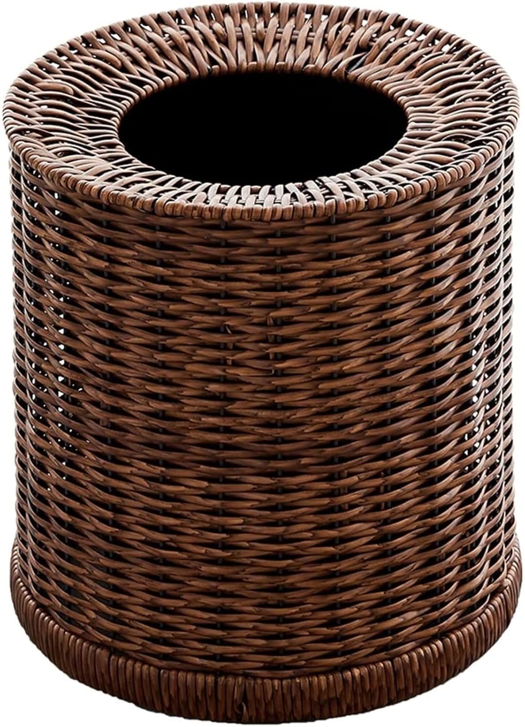 ビンイミテーションラタンハイエンドリビングルームベッドルームホームオフィス大容量装飾紙バスケットバケツ