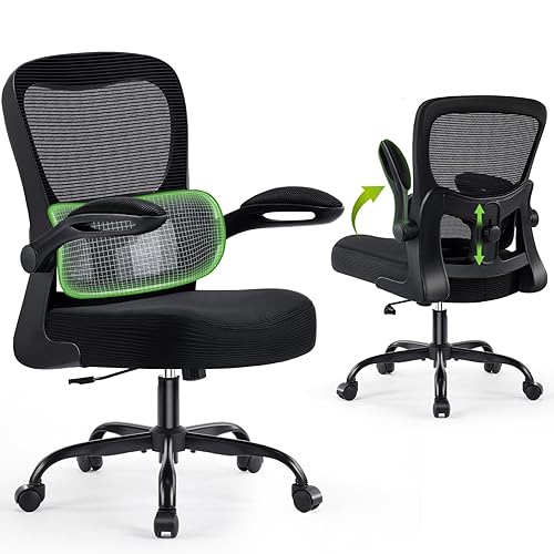 AreShark Office Chair Ergonomic Desk Chairs with Adjustable Lumbar Support,