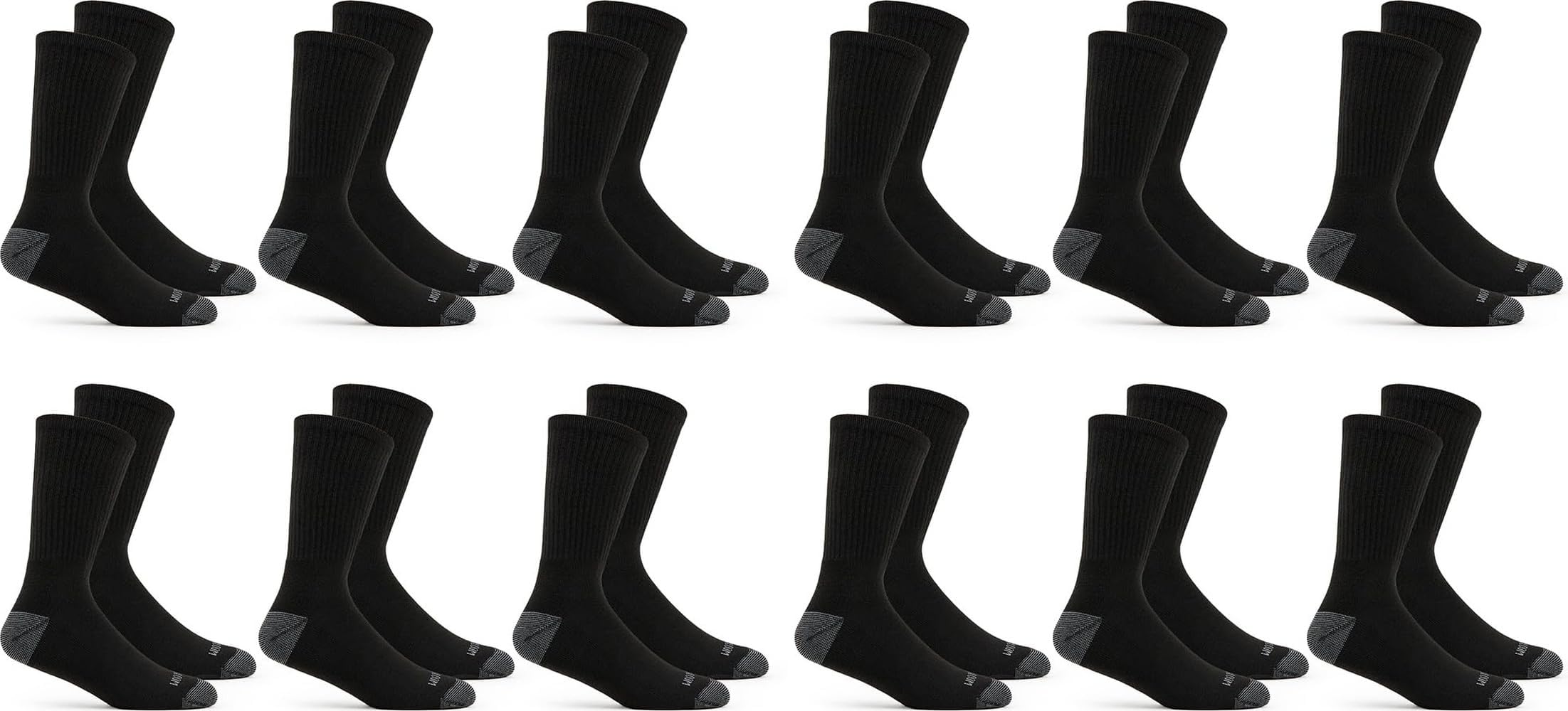 Men's Dual Defense Crew Socks (12-Pack)