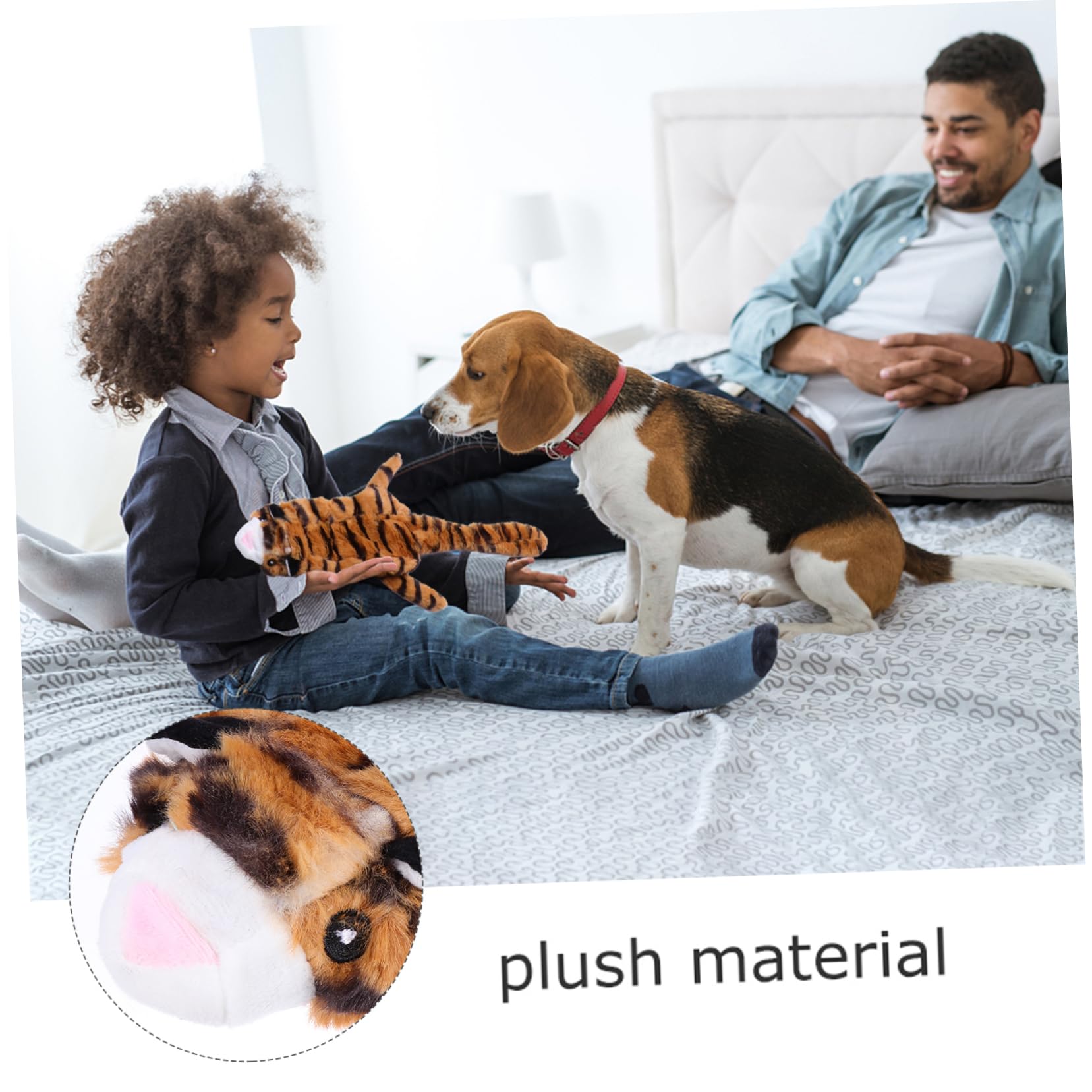 Toddmomy 6piezas Juguete De Molar De Peluche para Perros Juguete Sonoro para Mascotas para Masticar y Limpiar Dientes