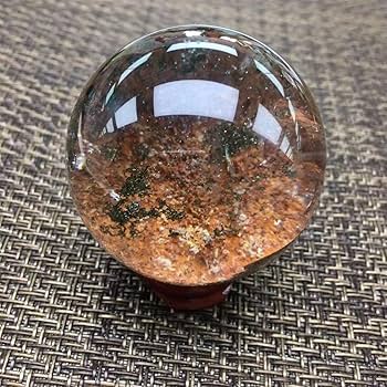 天然石☆水晶☆スフィア☆ 天然石 桜瑪瑙水晶共生スフィア 約56.5mmの通販 by プロフィール