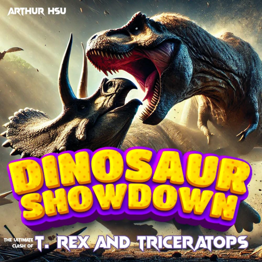DINOSAUR SHOWDOWN: The Ultimate Clash of T. rex and Triceratops