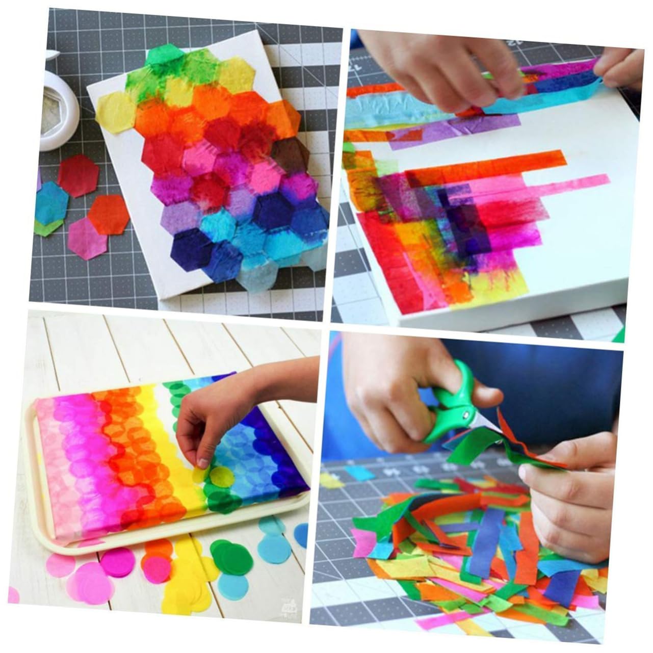 BESTonZON 100St Packpapier Seidenpapier Masse Seidenpapier zum Basteln Toilettenpapier Origami für Kinder Origamipapier für Kinder Seidenpapier Taschentuch Geschenkpapier