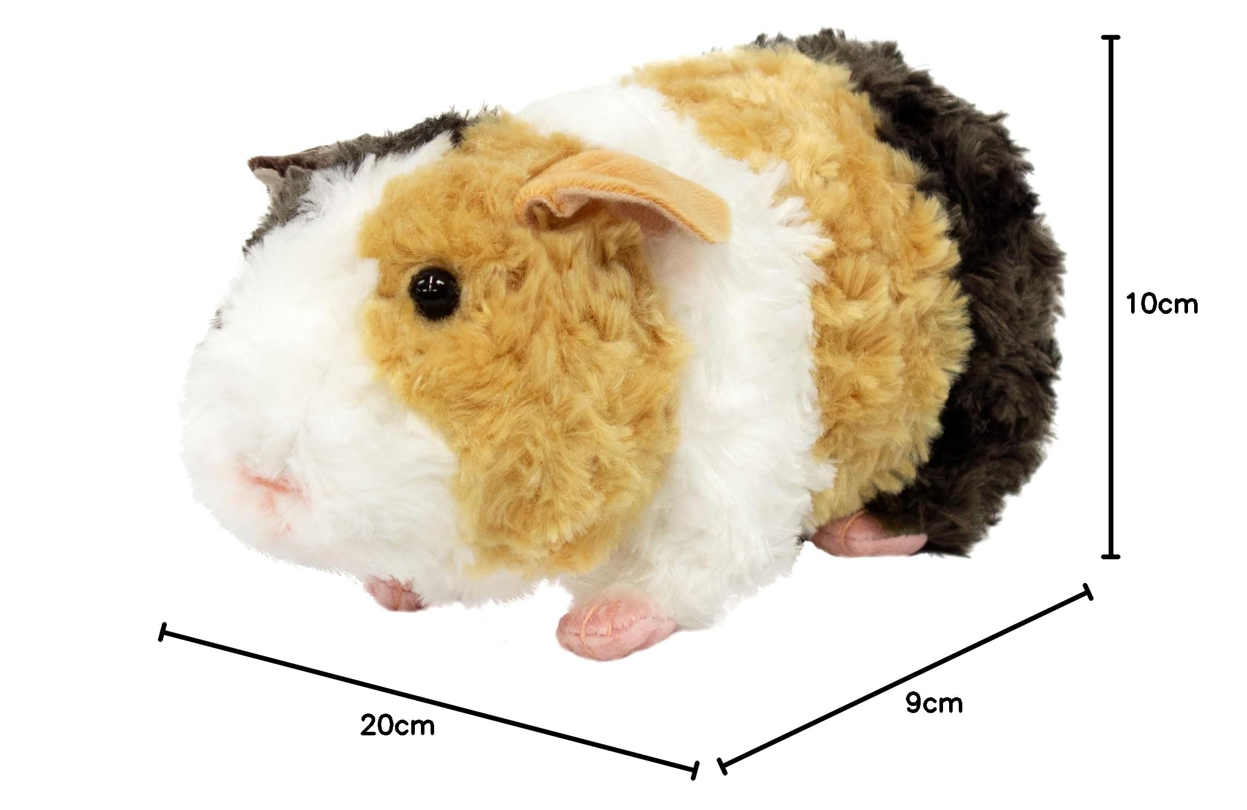 Amazon.co.jp: 吉徳 りくのなかまたち ぬいぐるみ モルモット テディ